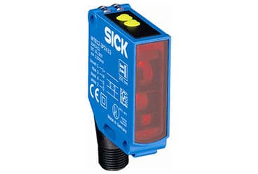 Sensor foto eléctrico réflex rectangular